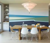 Креативный подход – покраска стен в два цвета